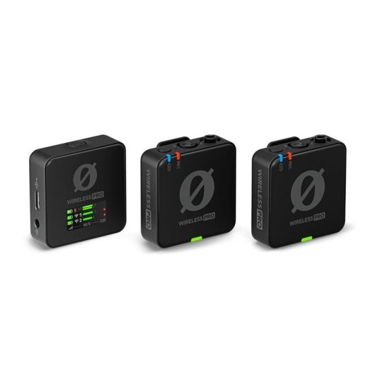 Microfone Rode Wireless PRO compacto 2 canais omnidirecional