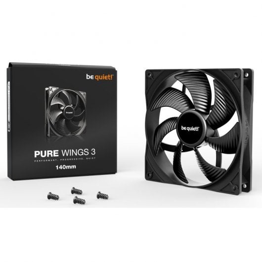 be quiet! Pure Wings 3 140mm Case per computer Ventilatore 14 cm Nero 1 pz