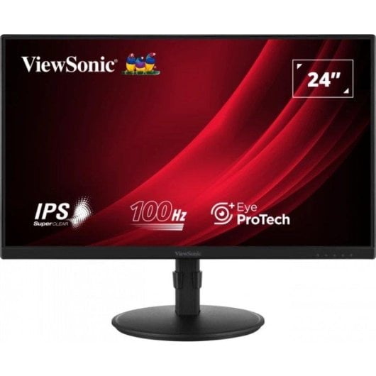 Monitor Viewsonic VG2408A 24" FullHD 100Hz IPS Entspiegelung Höhenverstellbar Pivot