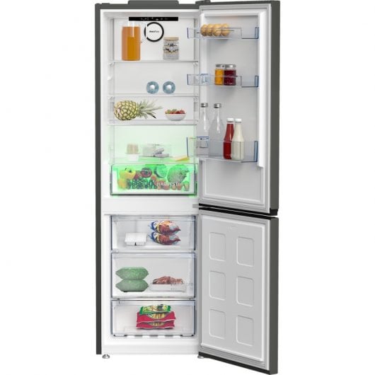 Beko B5RCNE366HG Réfrigérateur Combi C Manhattan Gris