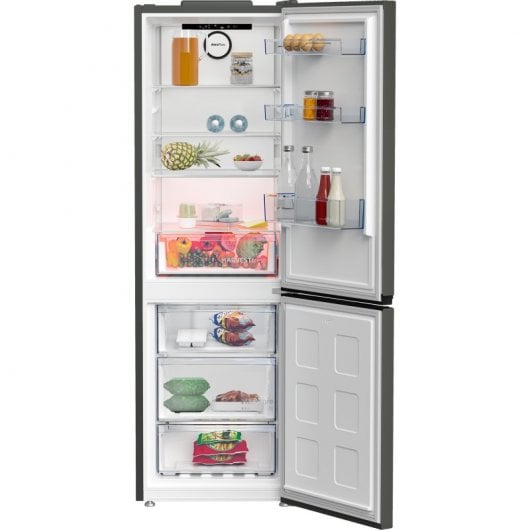 Beko B5RCNE366HG Réfrigérateur Combi C Manhattan Gris