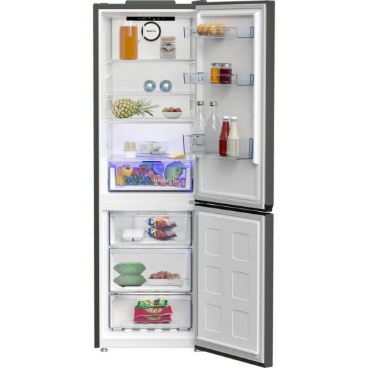 Beko B5RCNE366HG Réfrigérateur Combi C Manhattan Gris