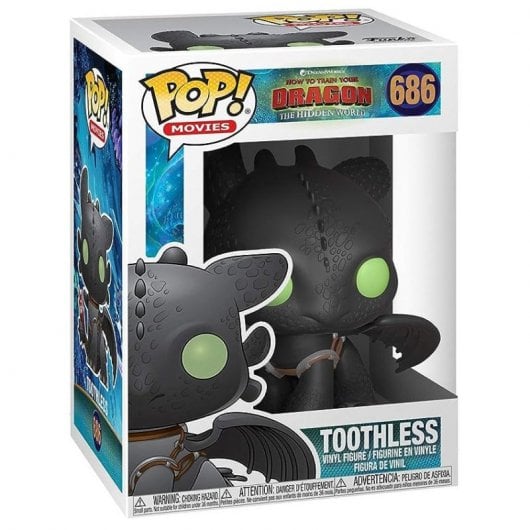 Funko Pop Como Treinar o Seu Dragão: O Mundo Oculto Desdentado