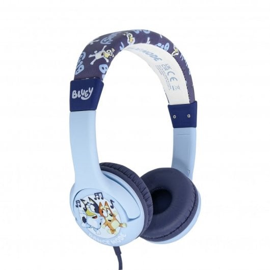 Cuffie cablate Bluey OTL Technologies per bambini blu