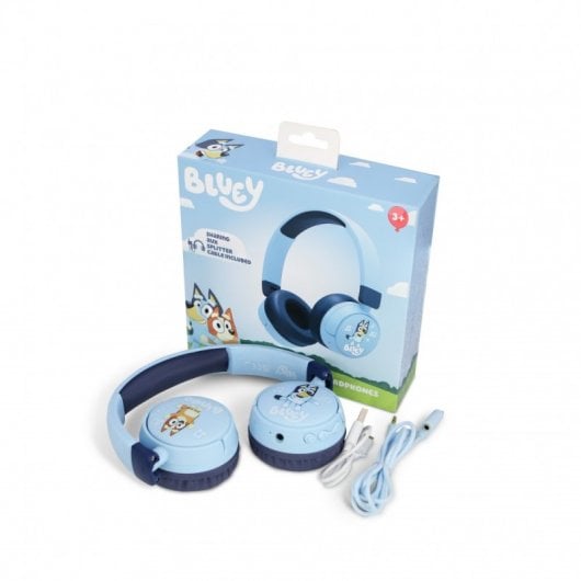 OTL Technologies Bluey Bluetooth-Kopfhörer für Kinder, Blau