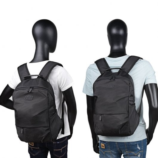 Skechers S1183 Mochila para Portátil Hasta 14" Negra