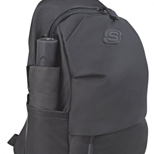 Skechers S1183 Mochila para Portátil Hasta 14" Negra