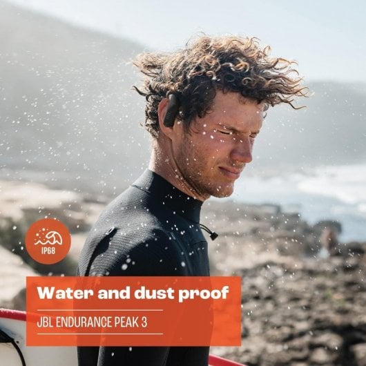 JBL Endurance Peak 3 Auriculares Desportivos Bluetooth Pretos