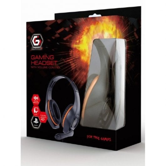 Gembird GHS-05-O Auriculares Gaming Multiplataforma Negros