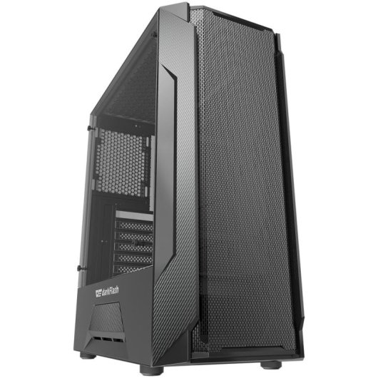 Torre darkFlash Leo Cristal Templado USB 3.0 Negra Gaming