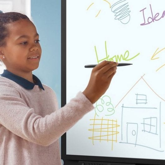 Écran plat interactif Optoma 3752RK 75" Creative Touch Series 3 LED UltraHD 4K