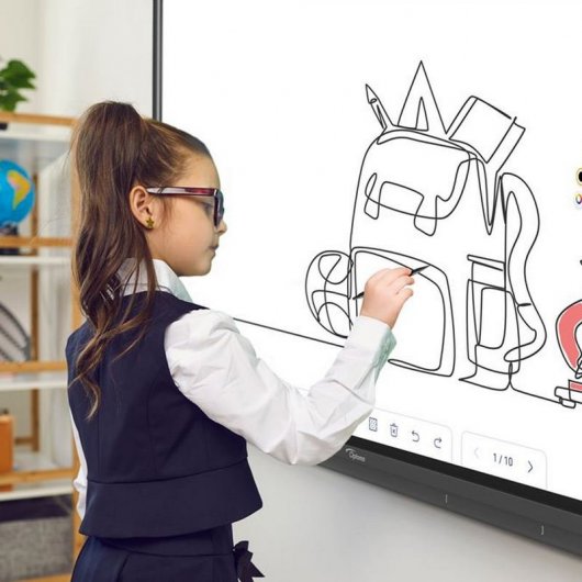 Optoma 5652RK+ Écran plat interactif Creative Touch Premium 65" série 5 LED UltraHD 4K Touch