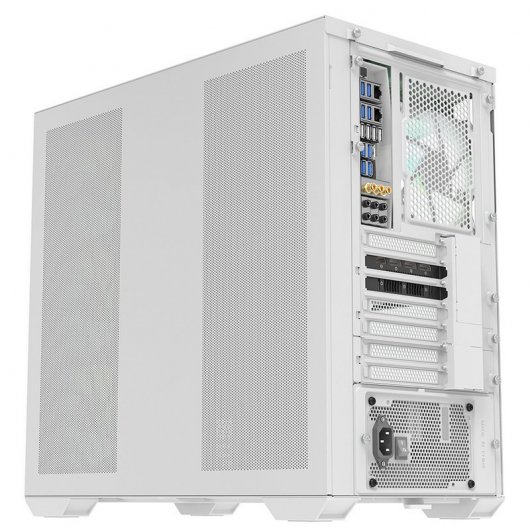 darkFlash DLX4000 Mesh Caja ATX Cristal Templado USB-C 3.0 Blanca