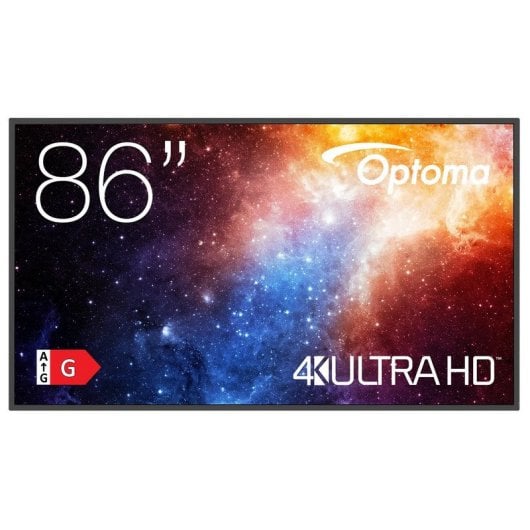 Display professionale Optoma N3861K da 86" UltraHD 4K LED