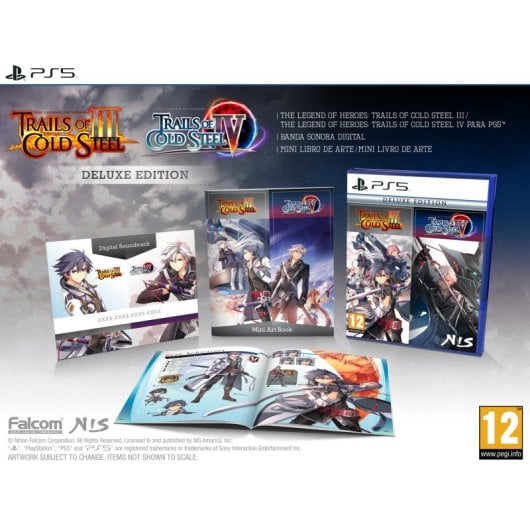 The Legend of Heroes: Trails of Cold Steel III / The Legend of Heroes: Trails of Cold Steel IV Deluxe Edition PS5