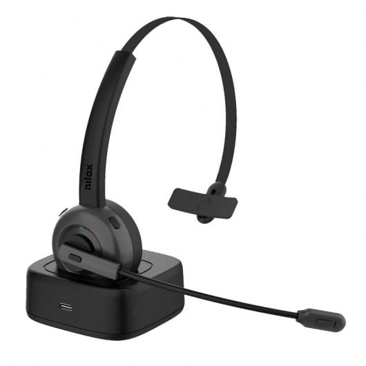 Cuffie wireless monoaurali Nilox NXAUB001 nere