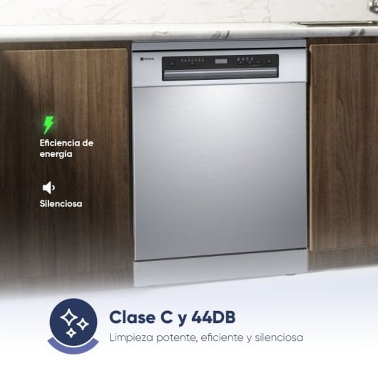 Origial Load&Chill Prestige Lavavajillas Capacidad 14 Cubiertos C Inox 3 Bandejas