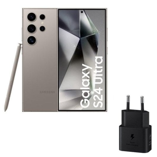 Samsung Galaxy S24 Ultra 5G 12GB 256GB 6.8" Gris Titanio