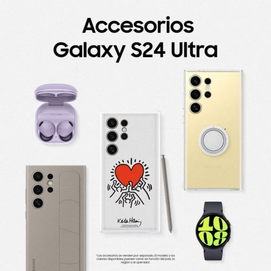 Samsung Galaxy S24 Ultra 12/512GB Negro Titanium Libre + Cargador
