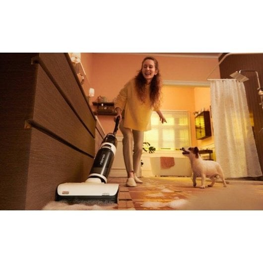 Roborock Dyad Pro Aspiradora Escoba Seco/Húmedo sin Cable 260W Negra/Blanca