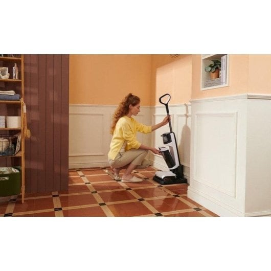 Roborock Dyad Pro Aspiradora Escoba Seco/Húmedo sin Cable 260W Negra/Blanca