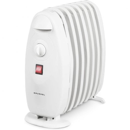 Grunkel Radiador a Óleo 7 Elementos 800W Branco