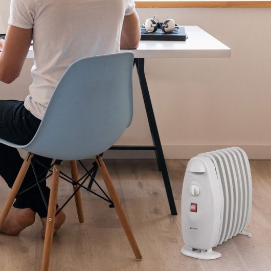 Grunkel Radiador a Óleo 7 Elementos 800W Branco