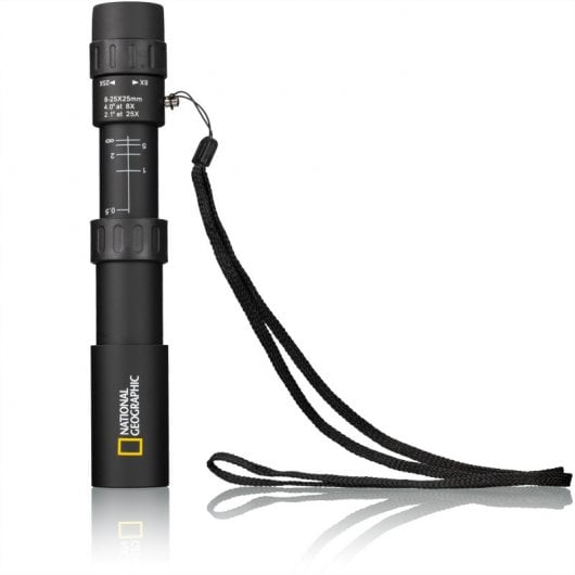 Bresser Pack Monoculaire avec Zoom 8-25x25 + Boussole National Geographic