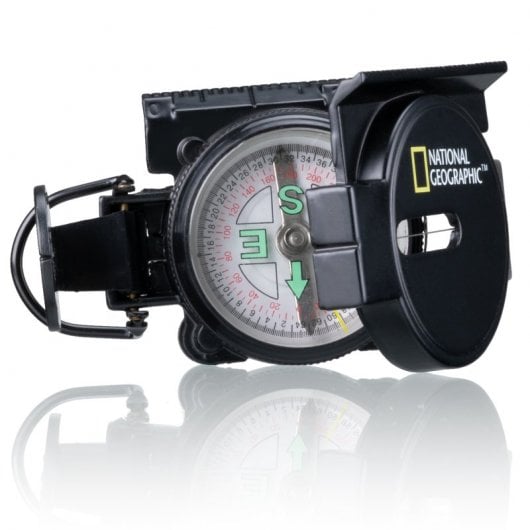 Bresser Pack Monoculaire avec Zoom 8-25x25 + Boussole National Geographic