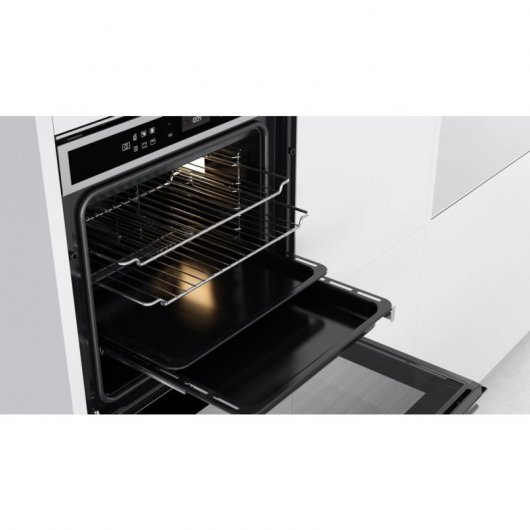 Whirlpool W6 OM4 4PBS1 P Horno Pirolítico 73L A+ Acero Inoxidable