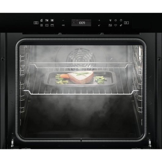 Forno Multifunções Whirlpool W6 OS4 4S1 H BL Hidrolítico 73L 60cm A+ Vapor Negro