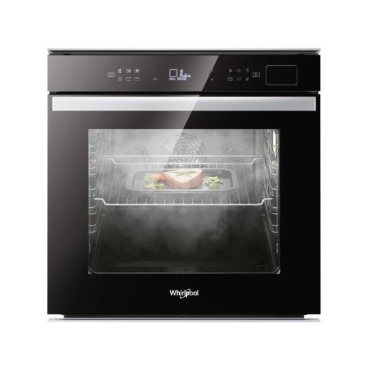 Forno Multifunções Whirlpool W6 OS4 4S1 H BL Hidrolítico 73L 60cm A+ Vapor Negro
