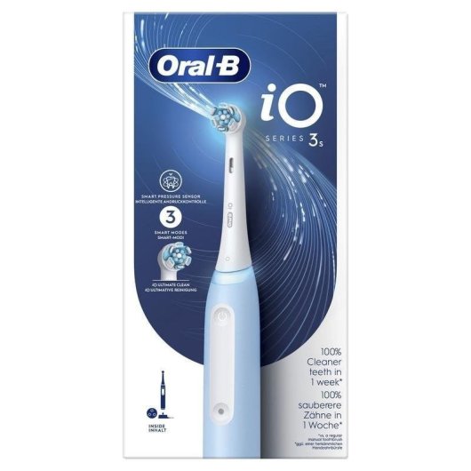 Oszillierende Zahnbürste Oral-B iO 3 3 Modi 1 Bürstenkopf Drucksensor