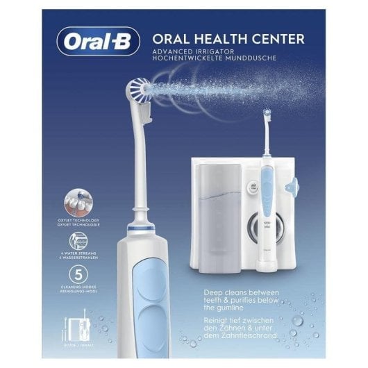 Mundduschen Oral-B OxyJet Microblasen-Technologie Einstellbare Intensität 4 Düsen