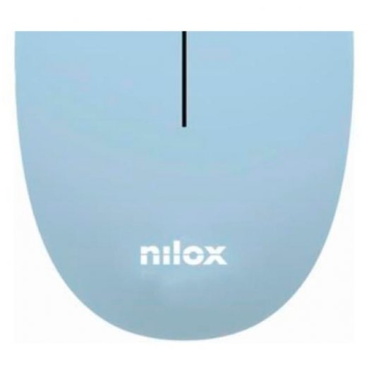 Nilox MXMOWI4012 Ratón Inalámbrico 1000DPI Azul