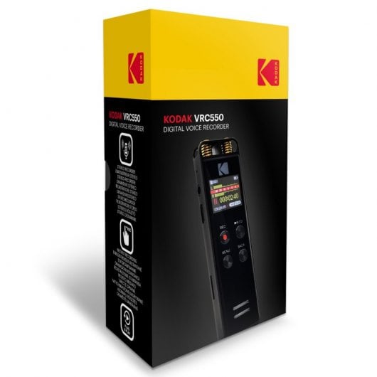 Kodak VRC550 Grabadora de Voz Digital Negra