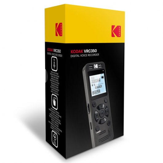 Kodak VRC350 Schwarzer digitaler Diktiergerät