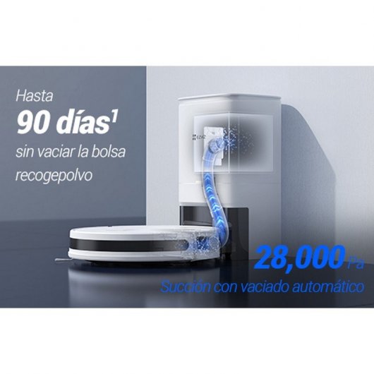 EZVIZ RC3 PLUS Robot Aspiradora Blanco