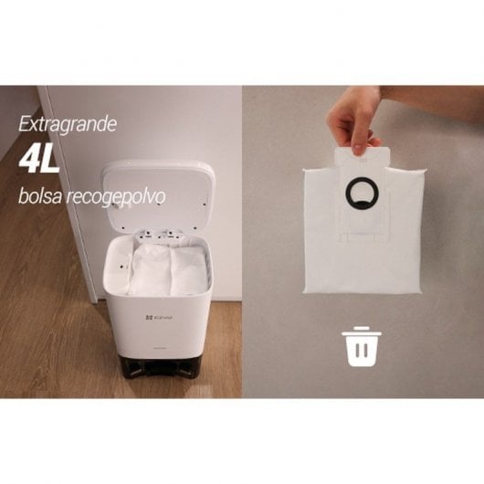 EZVIZ RC3 PLUS Robot Aspiradora Blanco