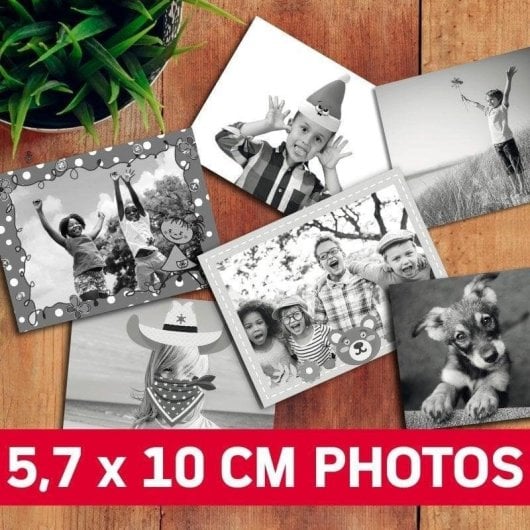 Cámara Instantánea Agfaphoto Realikids Instant Cam Flash 16 Filtres 3 Rouleaux Rose