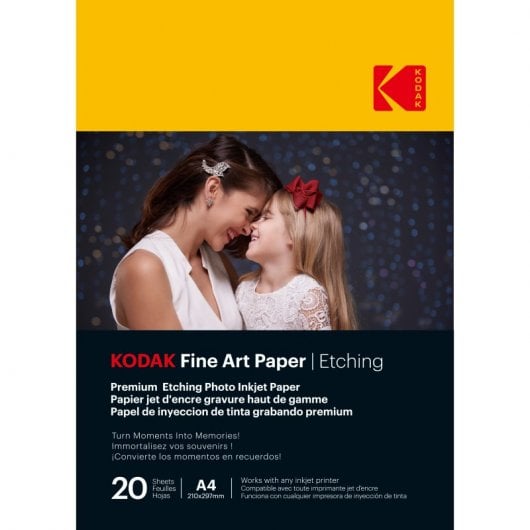Kodak Fine Art Graate Ätzpapier 210 g/m² A4 20 Blatt