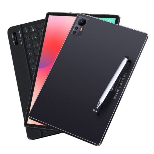 Vanwin S39 LTE 10.1" 4/64GB Negra + Funda de Piel + Teclado Bluetooth + Bolsa Para Tableta + Stylus