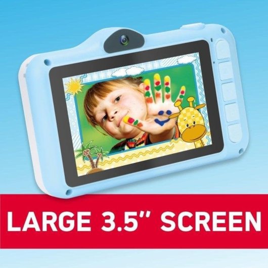 Cámara digital para niños Agfaphoto Realikids Cam 2 Azul 8GB filtros HD