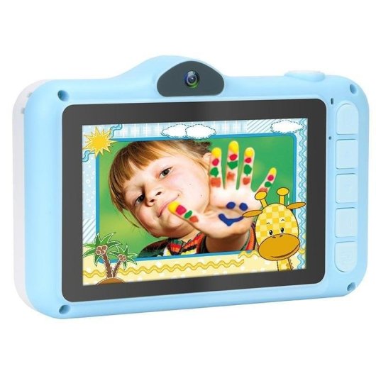 Cámara digital para niños Agfaphoto Realikids Cam 2 Azul 8GB filtros HD
