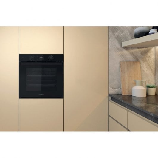 Whirlpool OMSR58RU1SB Horno Multifunción Pirolítico 71L A+ Negro