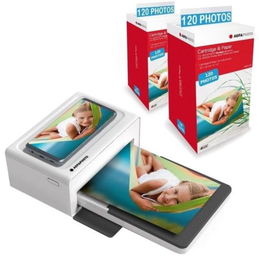 Drucker Sublimation Bluetooth Agfaphoto Realipix Moments mobiler Fotodruck