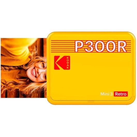 Kodak Mini 3 Retro P300R Imprimante photo Bluetooth jaune
