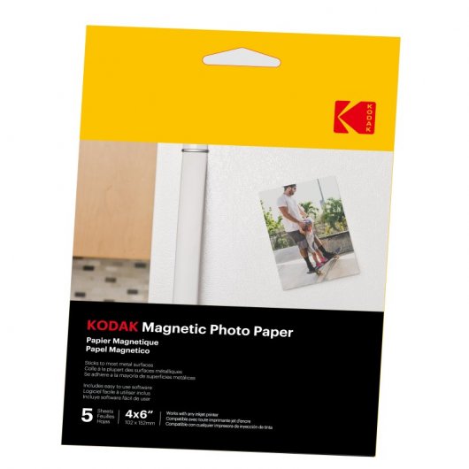 Kodak Papel Fotográfico Magnético 10x15 5 Hojas