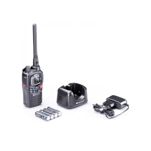 Midland G9 Pro Walkie Talkie Dual Band Portata 10 km Nero