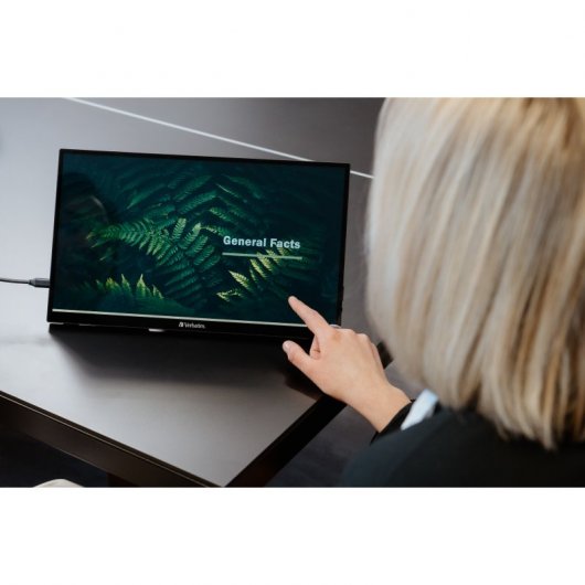 Verbatim PMT-15 15.6" IPS FullHD FreeSync Táctil
